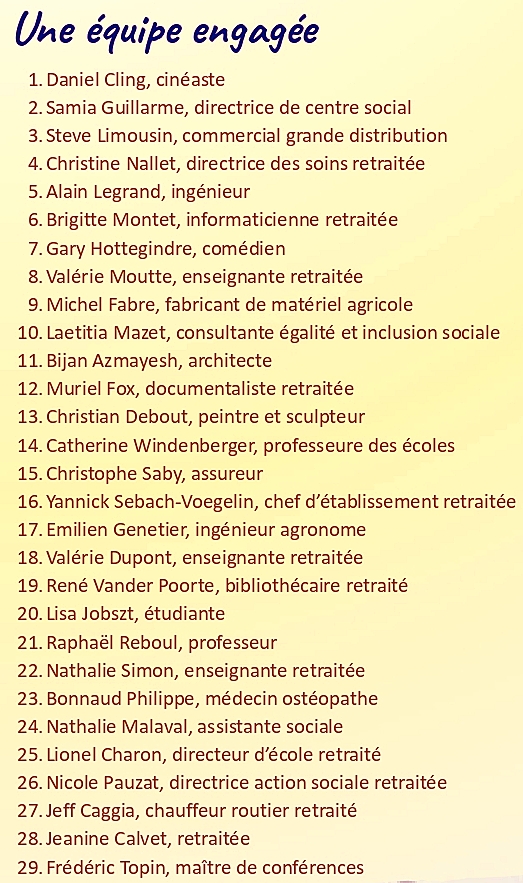 Une équipe éngagée